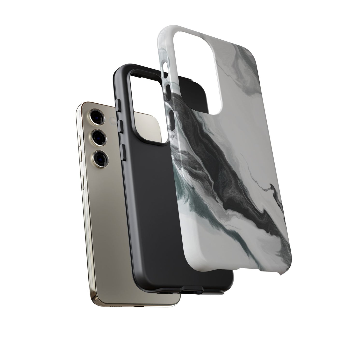 Black & White Abstract Phone Case