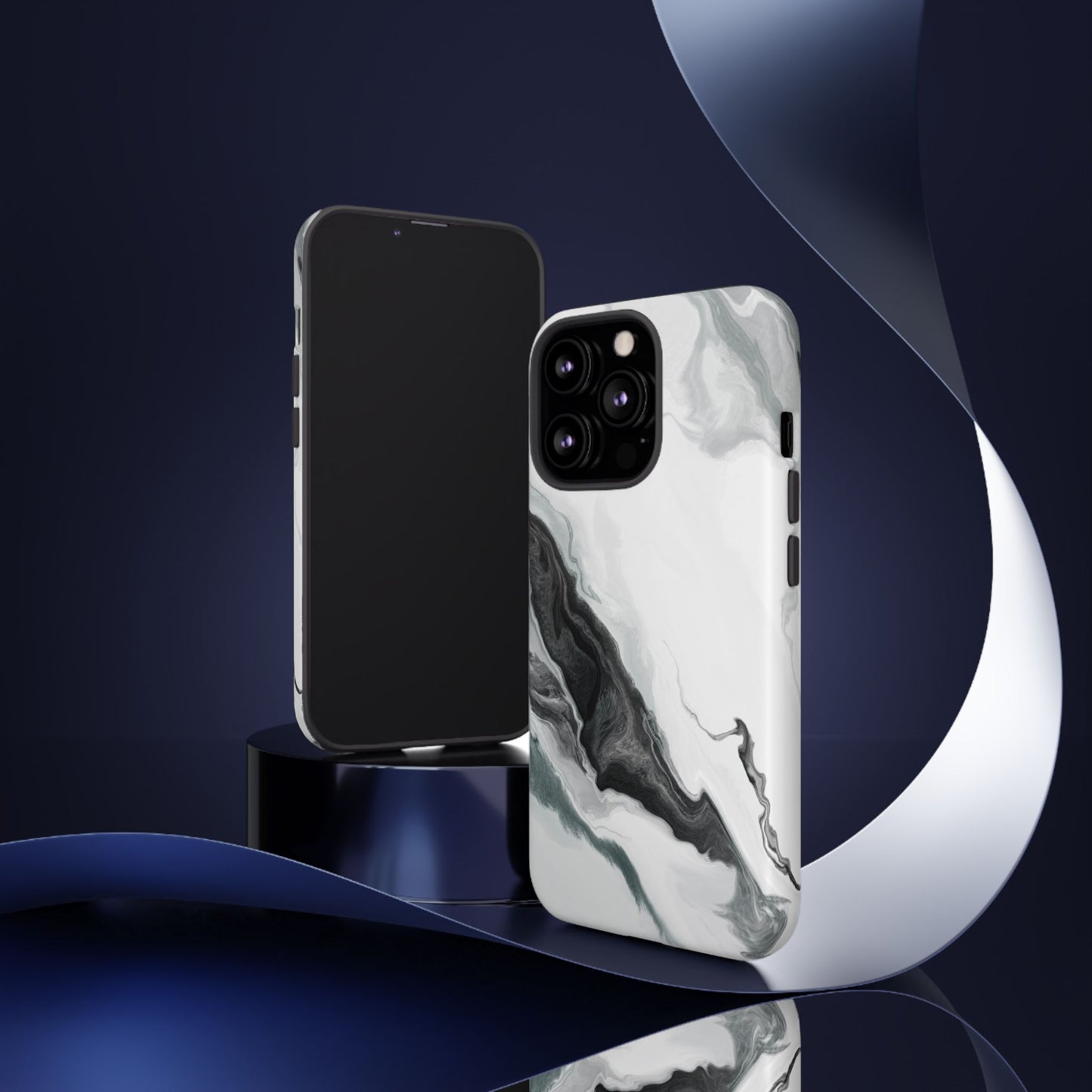 Black & White Abstract Phone Case