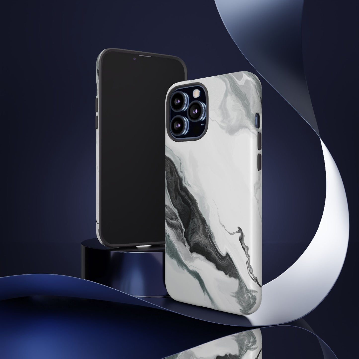 Black & White Abstract Phone Case