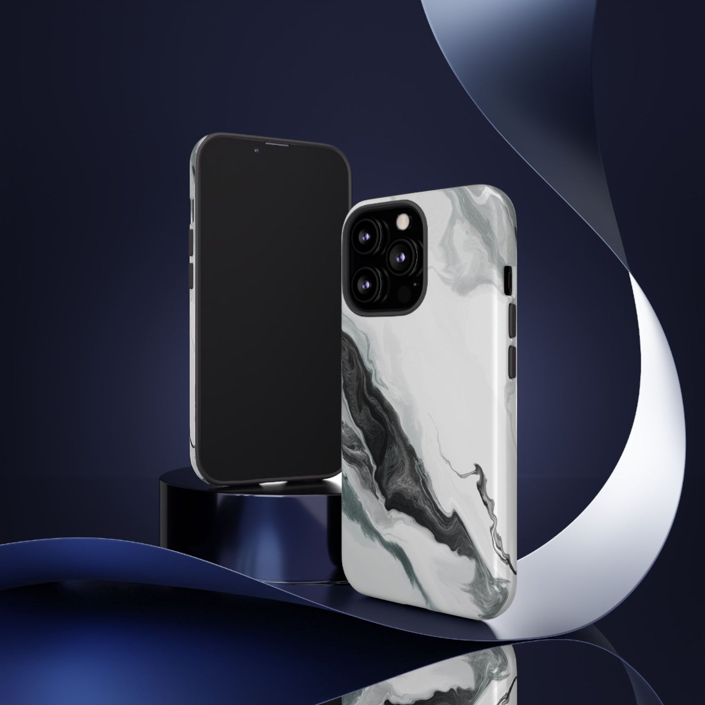 Black & White Abstract Phone Case