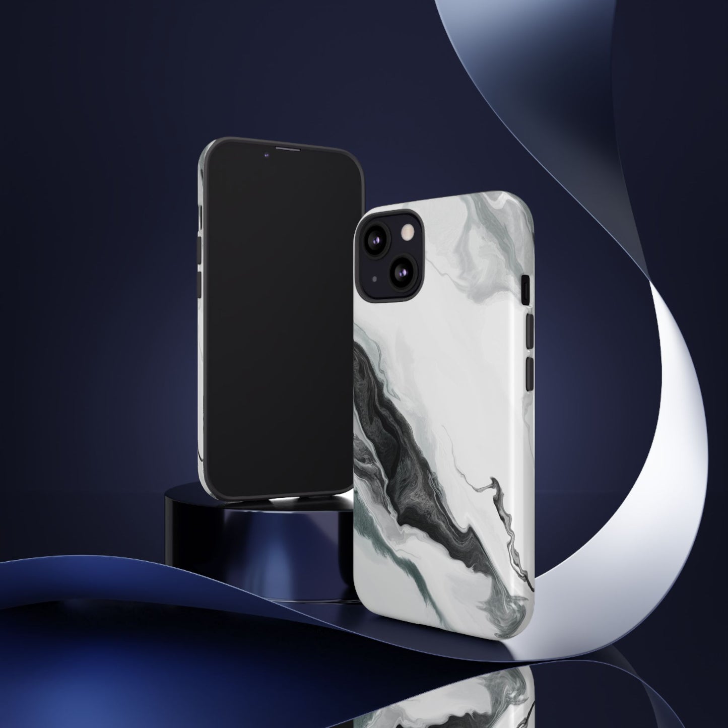 Black & White Abstract Phone Case