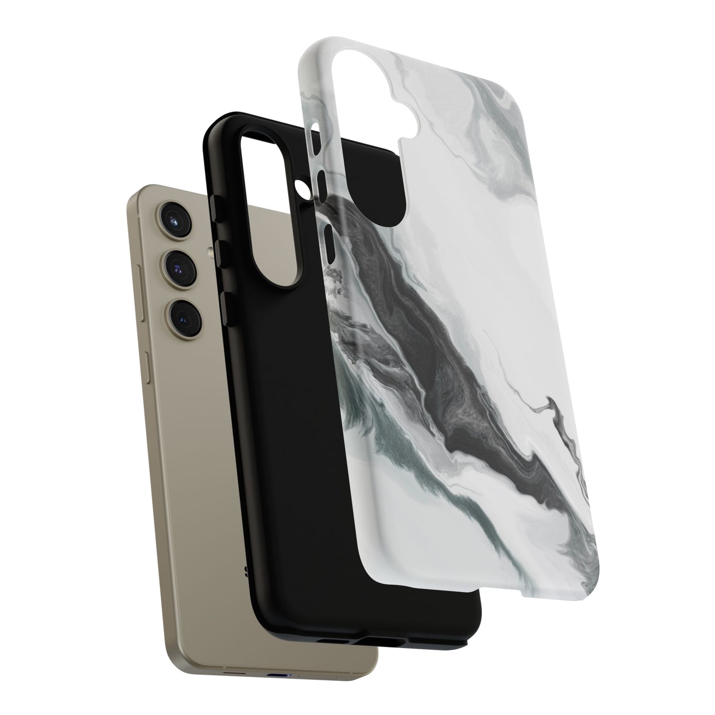 Black & White Abstract Phone Case