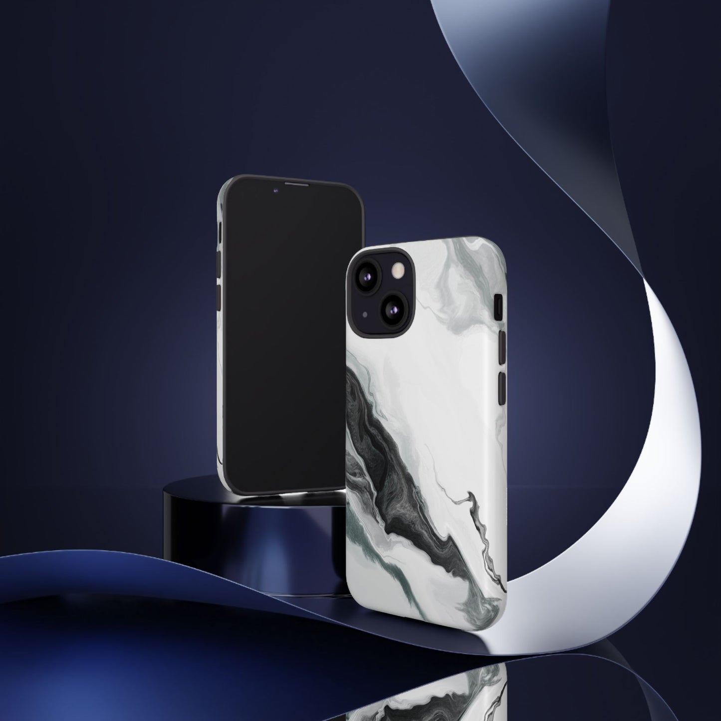 Black & White Abstract Phone Case