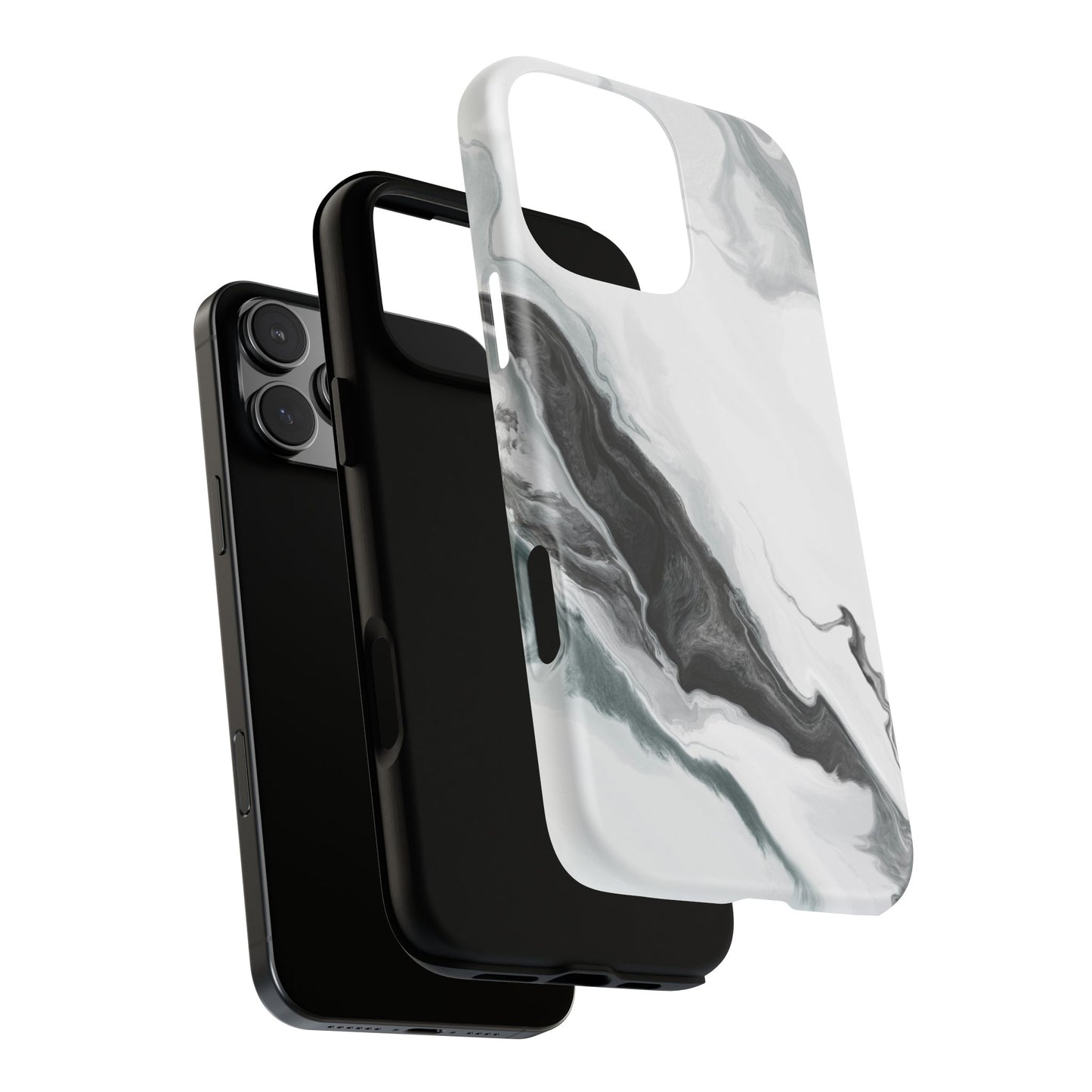 Black & White Abstract Phone Case