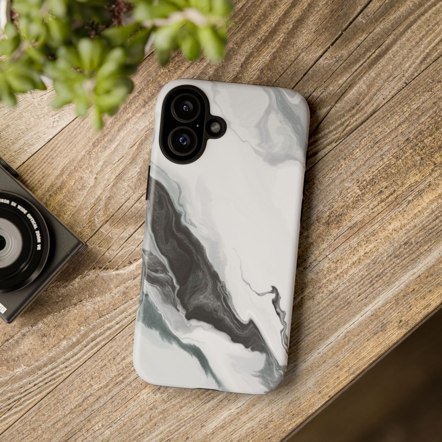 Black & White Abstract Phone Case