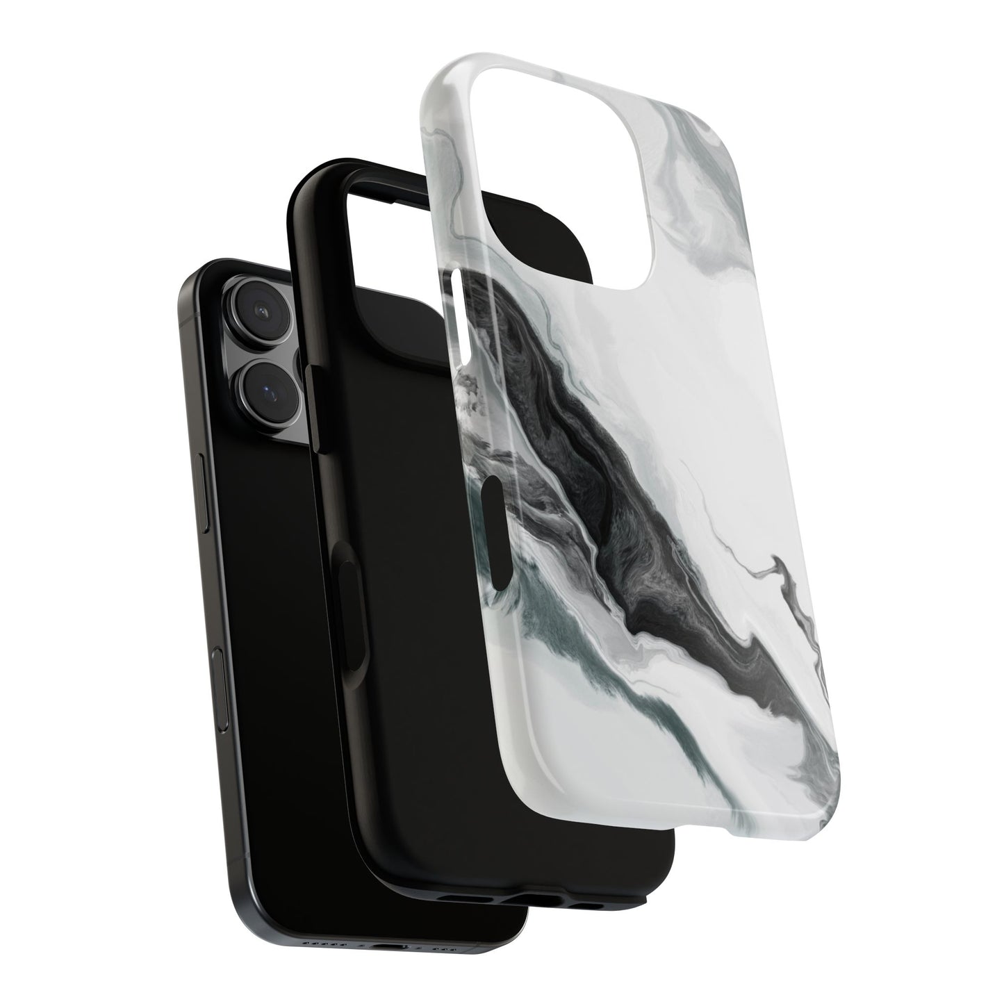 Black & White Abstract Phone Case