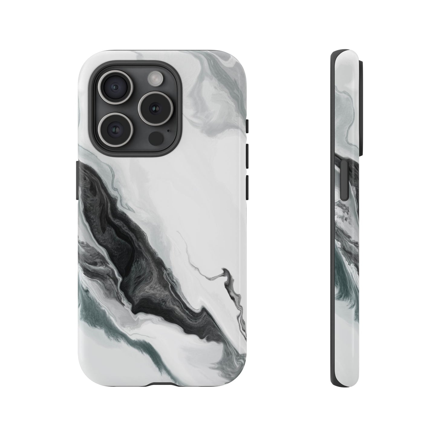 Black & White Abstract Phone Case