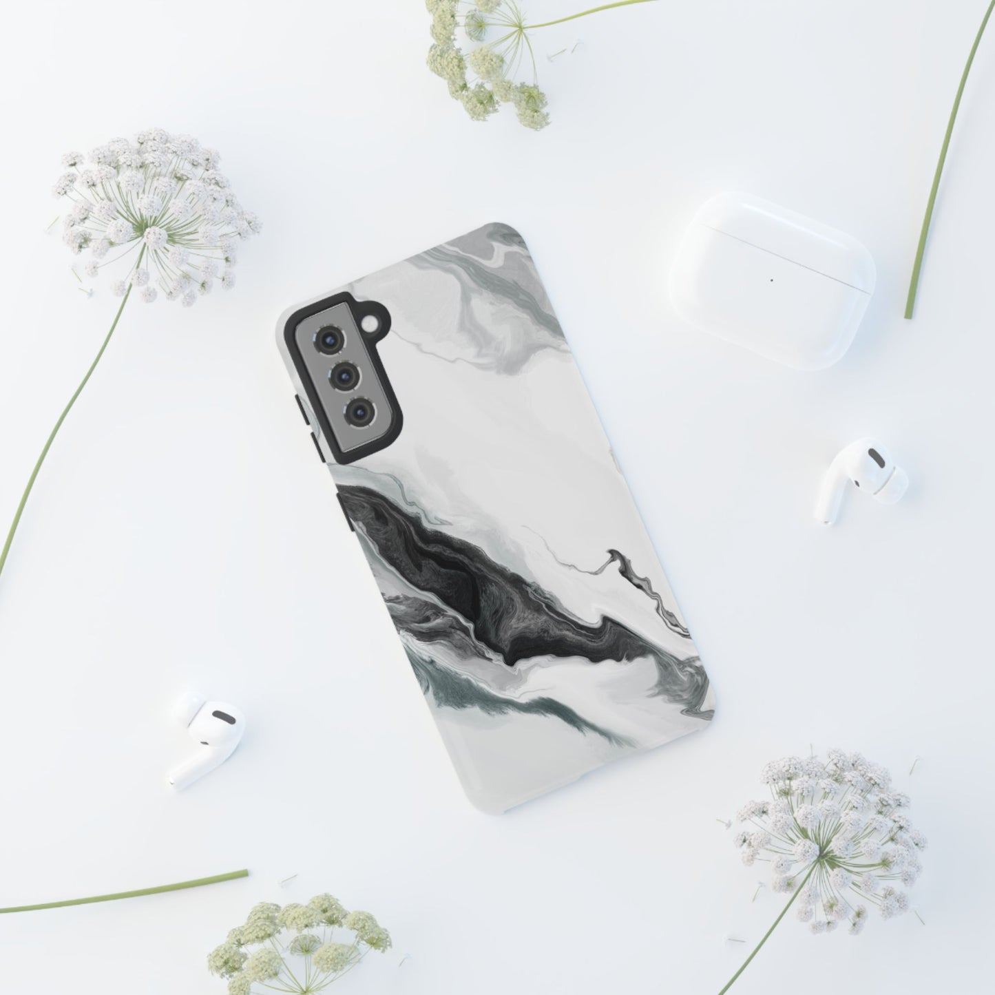 Black & White Abstract Phone Case