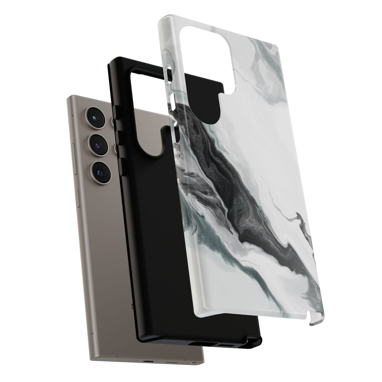 Black & White Abstract Phone Case